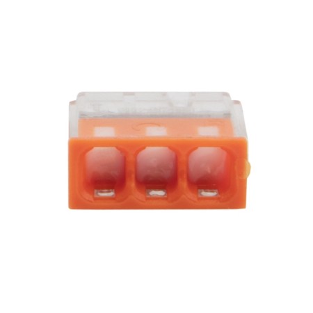 Express-circuit with paste Rexant QMC 2273-243, 3-wire 0.5-2.5 mm², transparent, blister (5 pcs/units-2
