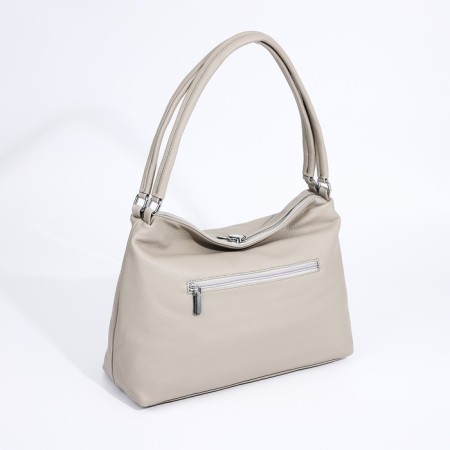 Bagon-tout on lightning, 3 outer pockets, light-gray color-1