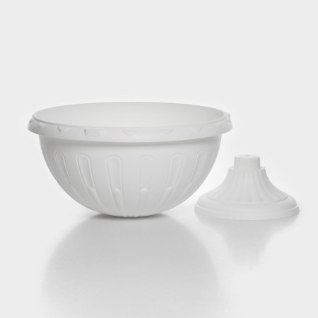 Street Kashpo on the leg "Julia", 8 l, white color-4