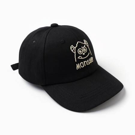 Cap "baseball cap" children, black color, size 50-52