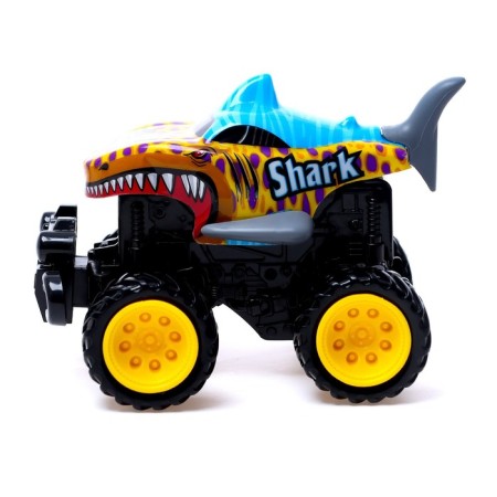 Jeep inertial "Shark", transformation when hit, mix-1