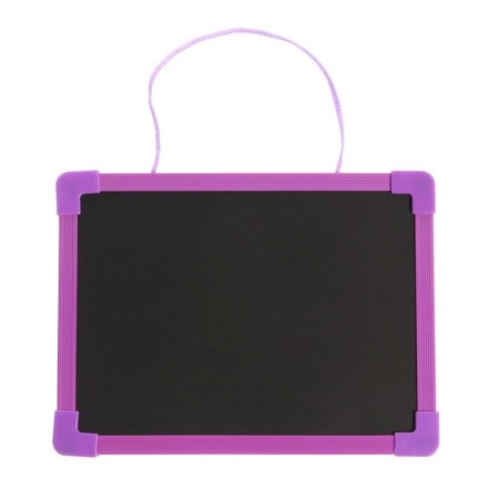 Drawing board double -sided cardboard, marker + chalk + sponge, mix color-3