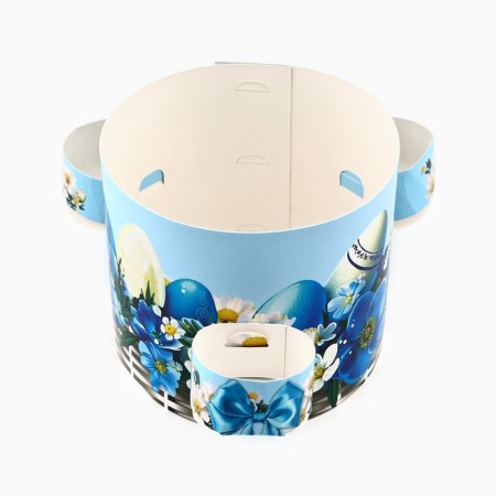 Kulich rim with a place for eggs "Basket", 41.6 x 10 cm-2