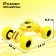 Shifting inertial "stunt", yellow color