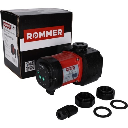 Circulation pump Rommer Erti 25/60-130, 45 W, pressure 6 m, 3.6 l/min, nuts, heat insulator-4