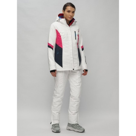 Ski suit female, size 44, white color-11