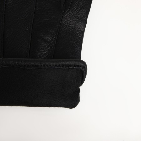 Female gloves, size l, with insulation, black color-3