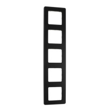 Frame Legrand Inspiria, 5 post, anthracite