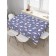 Tables on the table "Easter rabbit in the grass", rectangular, Saten, size 145x180 cm