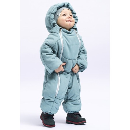 Children's overalls "Galaxy 2.0", height 62, blue color-1
