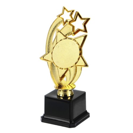 The award figure "Stars", the plastic stand is black, 22 × 9.5 × 7.5 cm.-2
