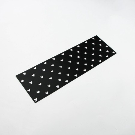 Stencil for baking "hearts", 32 x 10 cm-1