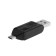 Cartridder -otg Luazon LNCR-001, connection of MicroUSB and USB, SD Microsd slots, black