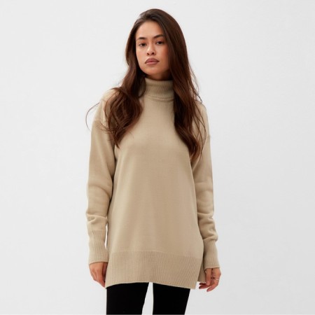 Women's sweater mist beige, p. L (48-50)