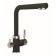 Florentina mixer "Ares" high spout, black color