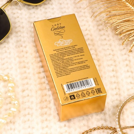 Perfume Water Women Lady Golden, 30 ml-7