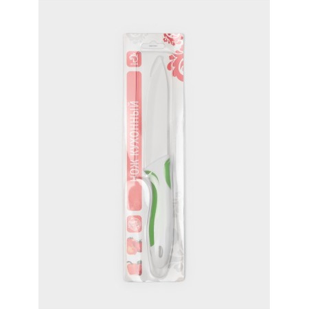 Knife ceramic shade "Capter", blade 13 cm, green color-3