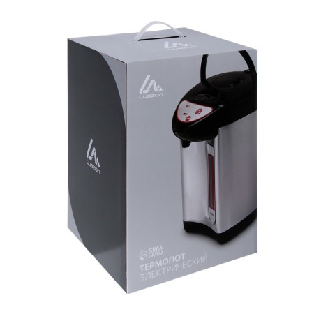 Thermopotes Luazon Let-5001, 750 W, 5.8 l, 3 methods of water supply, gray-8