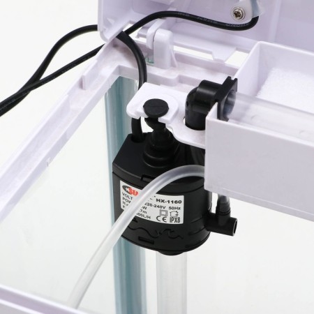 The Seastar HX-240ZF Aquarium includes: LED lamp two-color, filter 200 l/h, 12 l, white-7