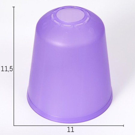 Universal "Cylinder" E14/E27 Violet 11x11x12cm