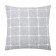 Pillowcase decorative Ethel Squares Gray color, 45x45 cm polyester