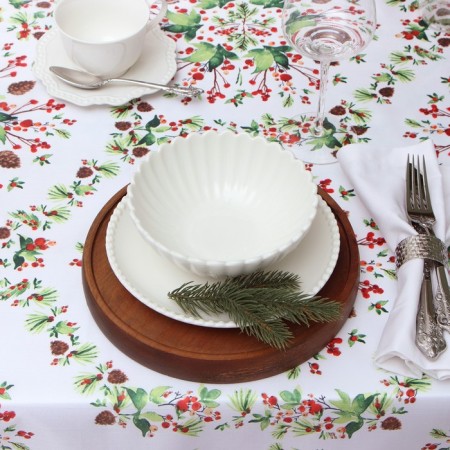 The tablecloth "coniferous pattern" 145*300 cm, 100% of the p/e-3