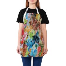Apron kitchen with a photo print 