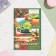 Postcard "Happy Anniversary!" Green car, congruen, glitter, a4