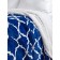 Venice blanket, size 150x200 cm, monogram, blue