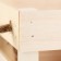 Wooden Kashpo 12 × 11 × 9 cm "odnushka light" rheck, handle rope, natural give beautifully