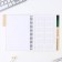 Planing-HEARTIC “Beloved Teacher”, A5 format, 45 sheets, soft casing on a spiral with dividers
