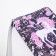 Children's wallet with a zipper, purple color