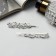 Invisibility for hair "Samantha" (set 2 pcs) 6.5 cm, silver