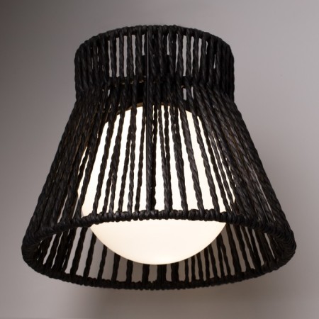 Bra Freya Fr5405WL-01B Cottage, 200x200x195 mm, E14, 1x40W, black color-2