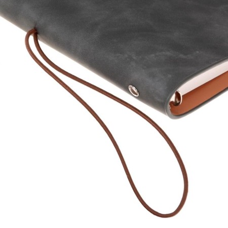 Organizer on the rings "Style" A5, 90 sheets in the ruler, on the elastic band, the cover of light, mix-11