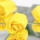 Soap roses, yellow, set of 3 pcs.