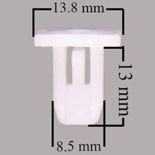 Clips Skyway, universal 038, set 25pcs, S05601038