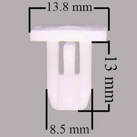Clips Skyway, universal 038, set 25pcs, S05601038