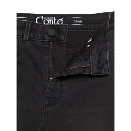 Women's jeans modeling Conte Elegant Skinny, size XS, color Washed Black-7
