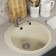 Kitchen car wash Uperwood Econ UPD-405, 002, round, color 002 beige matte