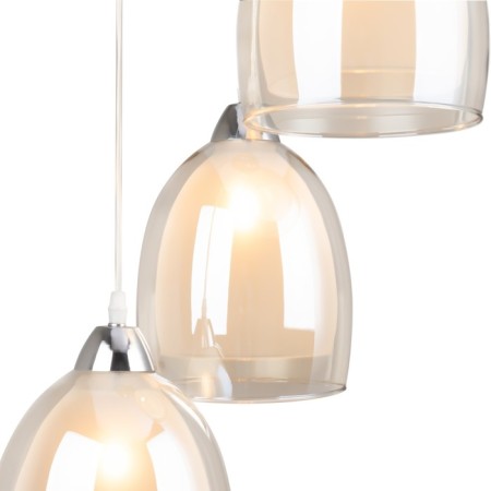 Suspended lamp Freya Fr5375PL-03CH1 ASTERY, 370x370x900 mm, E27, 3x60W, color chromium-3