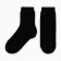 Women's socks Makra inside, black color, size 25