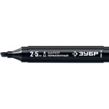 Marker bison professional 06323-2, permanent, wedge-shaped, black, 2-5 mm