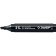 Marker bison professional 06323-2, permanent, wedge-shaped, black, 2-5 mm