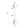 Shower hose IDDIS A5061115, reinforced PVC, 1.5 m