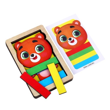 Board game. Repeat on the sample "Mishutka"-1