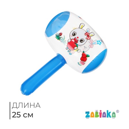 Inflatable toy with sound "hammer", 25 cm