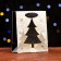 Laminated "Symbolic Christmas tree" 11.5 x 14.5 x 6 cm