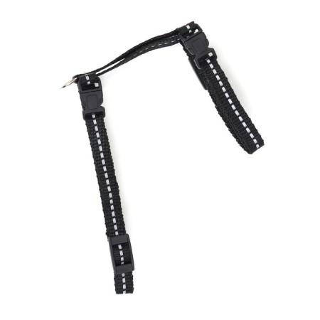 Cat for cats, width 1 cm, reflective, Osh 16.5-27 cm, fire 21-35 cm, black-4