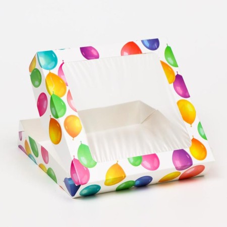 Folding box "Happy Birthday", 20 x 20 x 4 cm-4